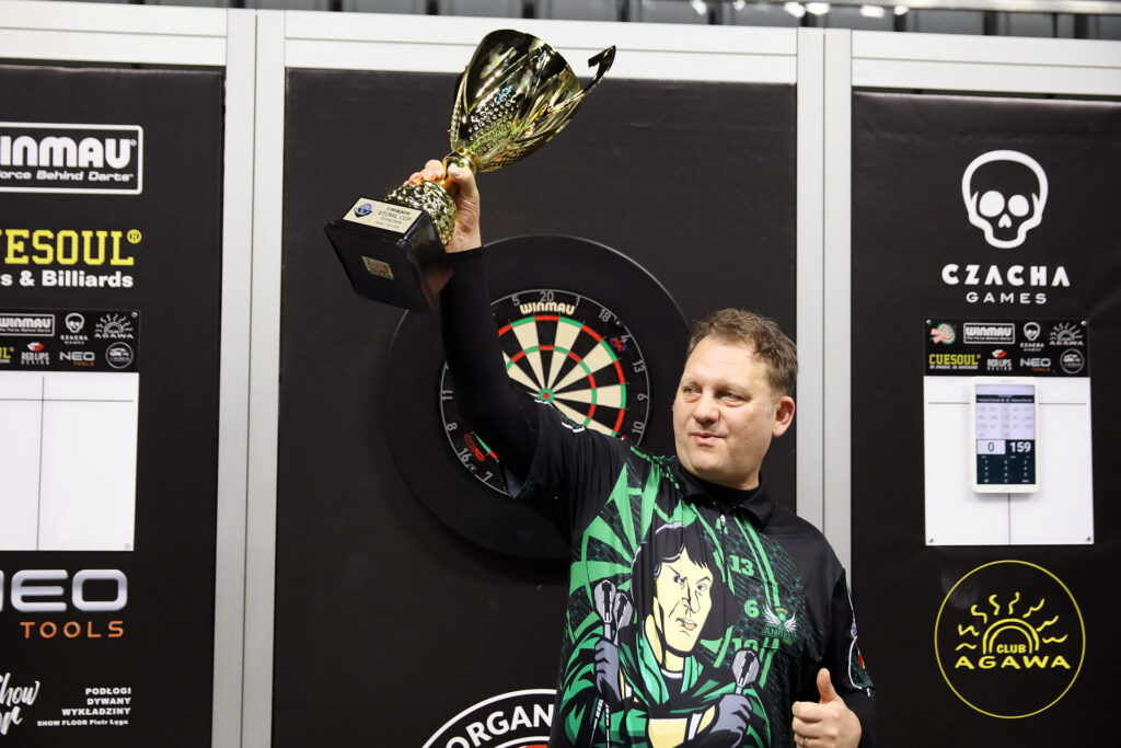 Zdjęcie główne relacji z turnieju darta podczas DBK Stomil Cup 2025